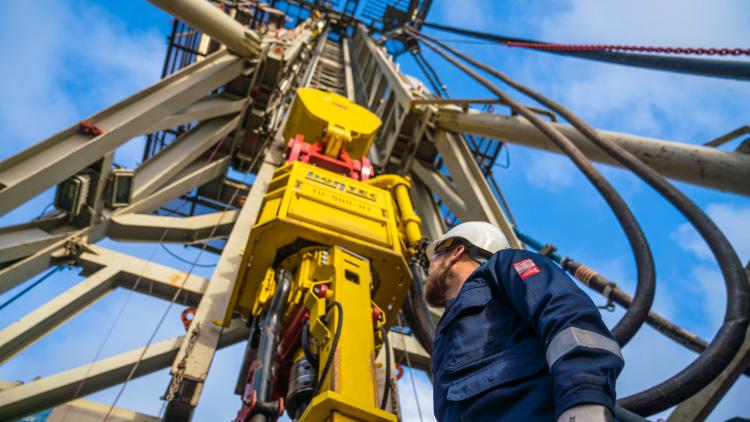 Drilling at Eden's geothermal energy site