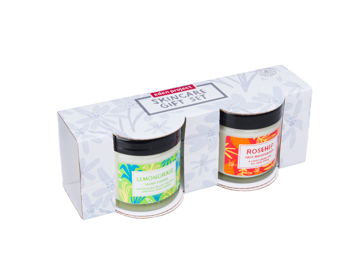 Hand cream & moisturiser set (Lemongrass & Rosehip)