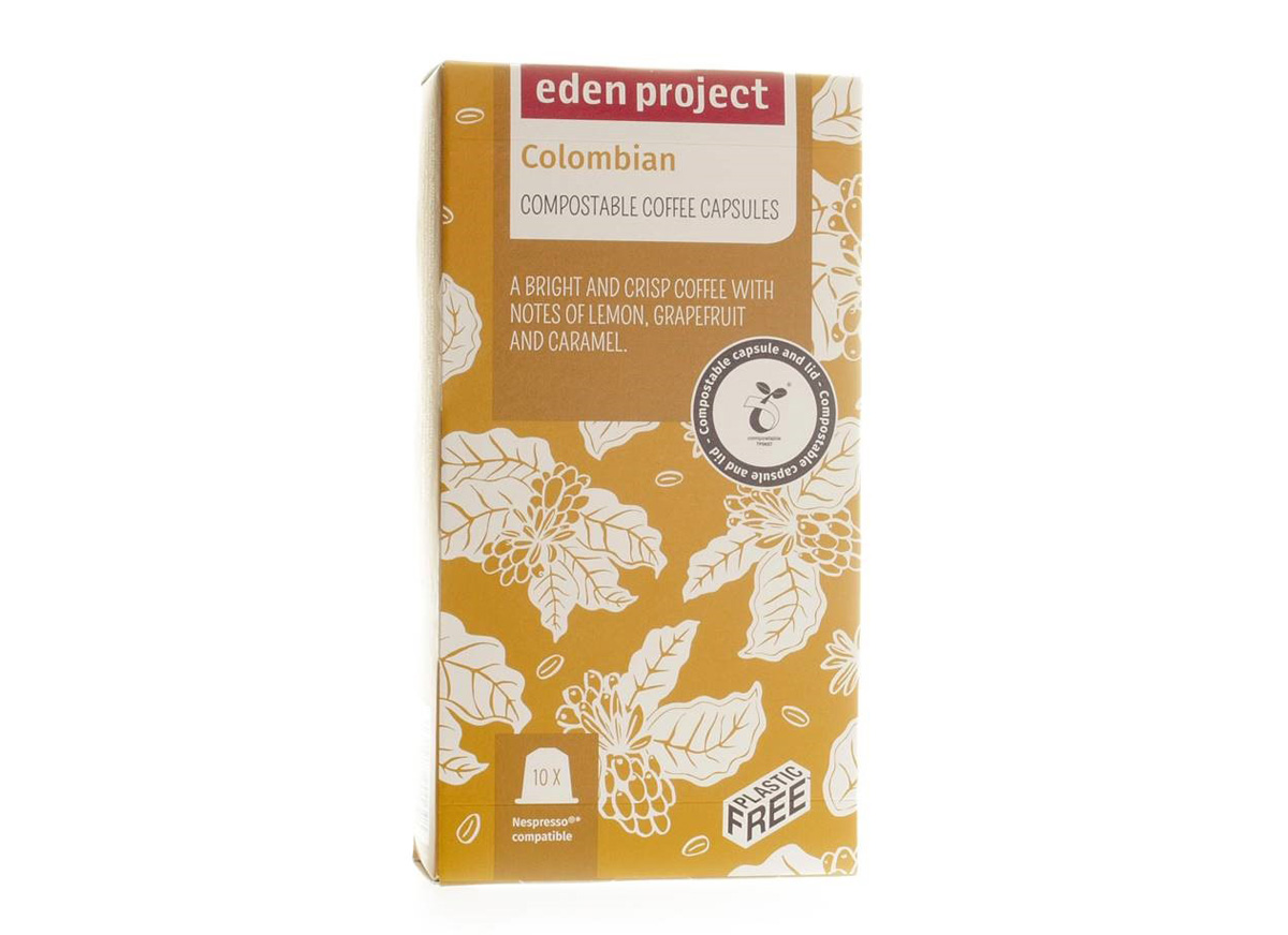 Eden Project Colombian 10 coffee capsules