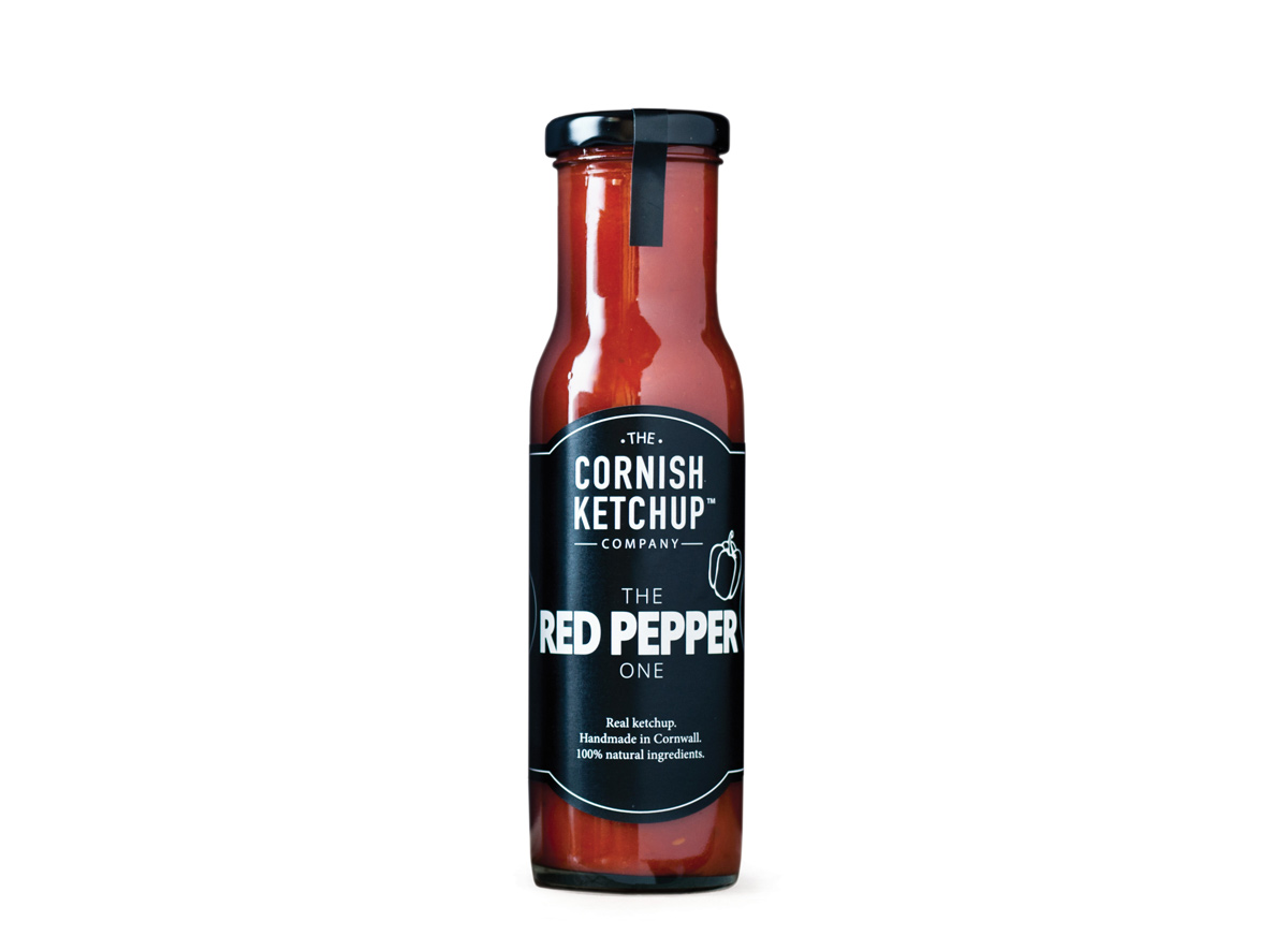 The Cornish Ketchup Co. red pepper ketchup 255g Eden Project Shop