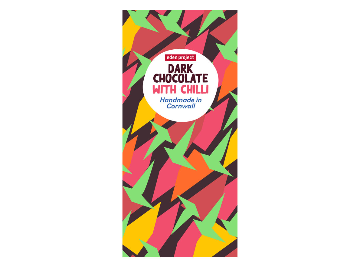 Eden Project dark chocolate with chilli 100g