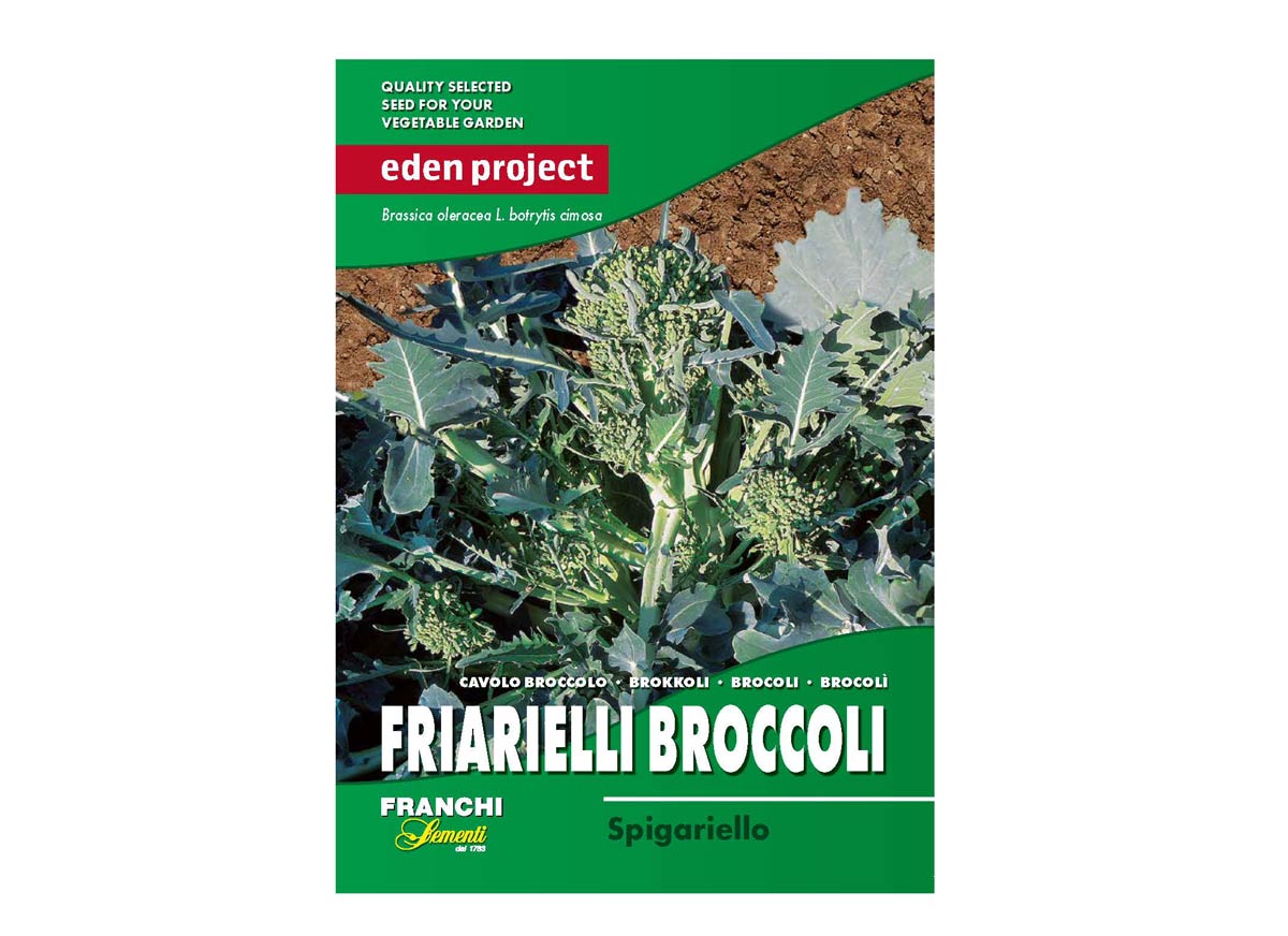 Eden Project friarielli broccoli spigariello seeds