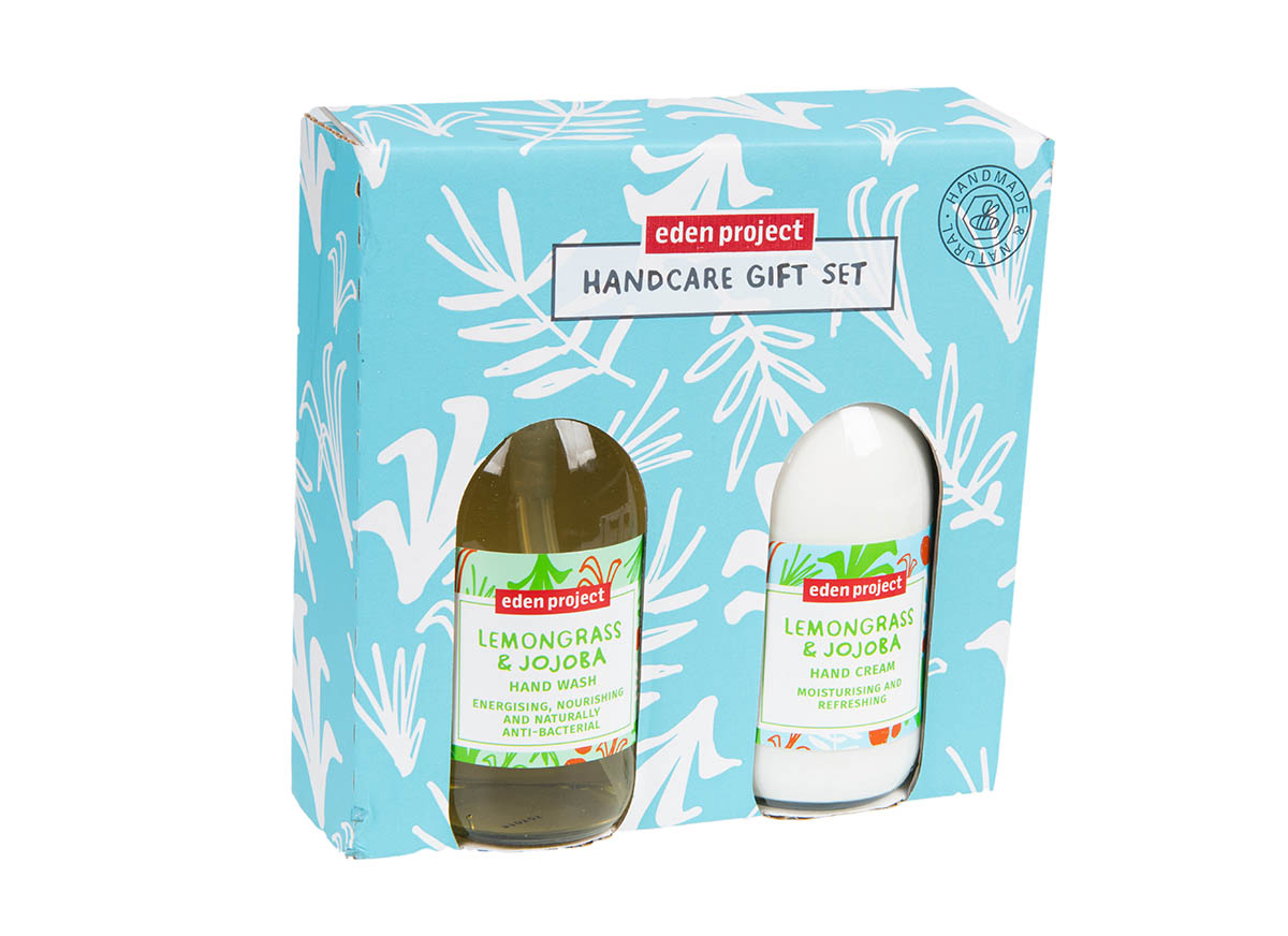 Lemongrass & jojoba hand care set