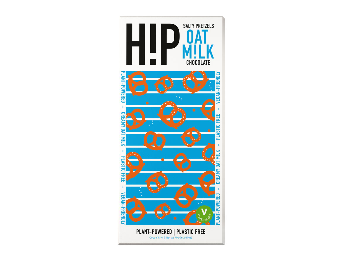 Hip salty pretzels oat milk chocolate 70g