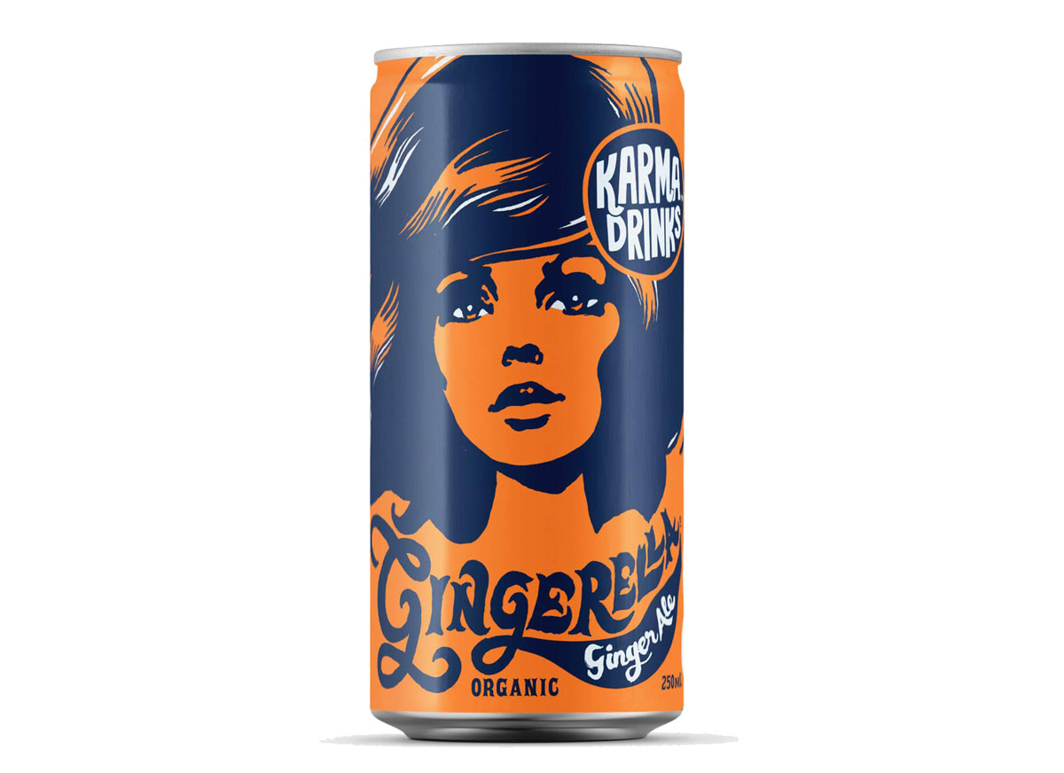 Karma cola gingerella ginger ale - can Organic 24x 250ml (9421902090356)