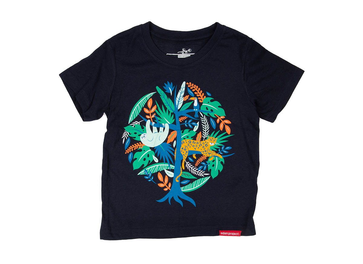Kid's tree of life t-shirt (Navy, 7-8Y)