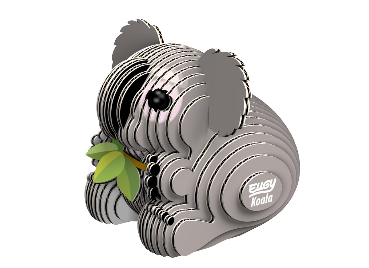 Koala 3D cardboard model kit Eden Project Shop