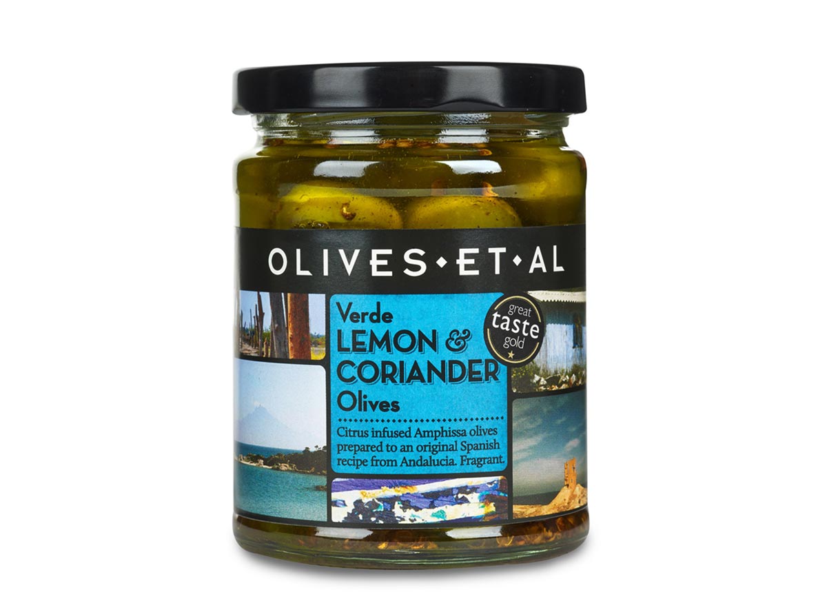 Olives Et Al lemon & coriander olives 250g