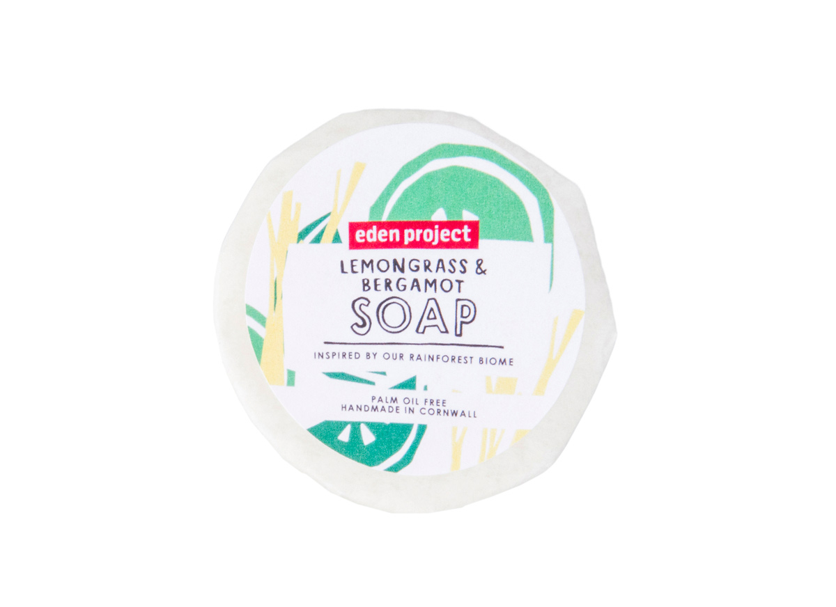 Lemongrass & bergamot soap