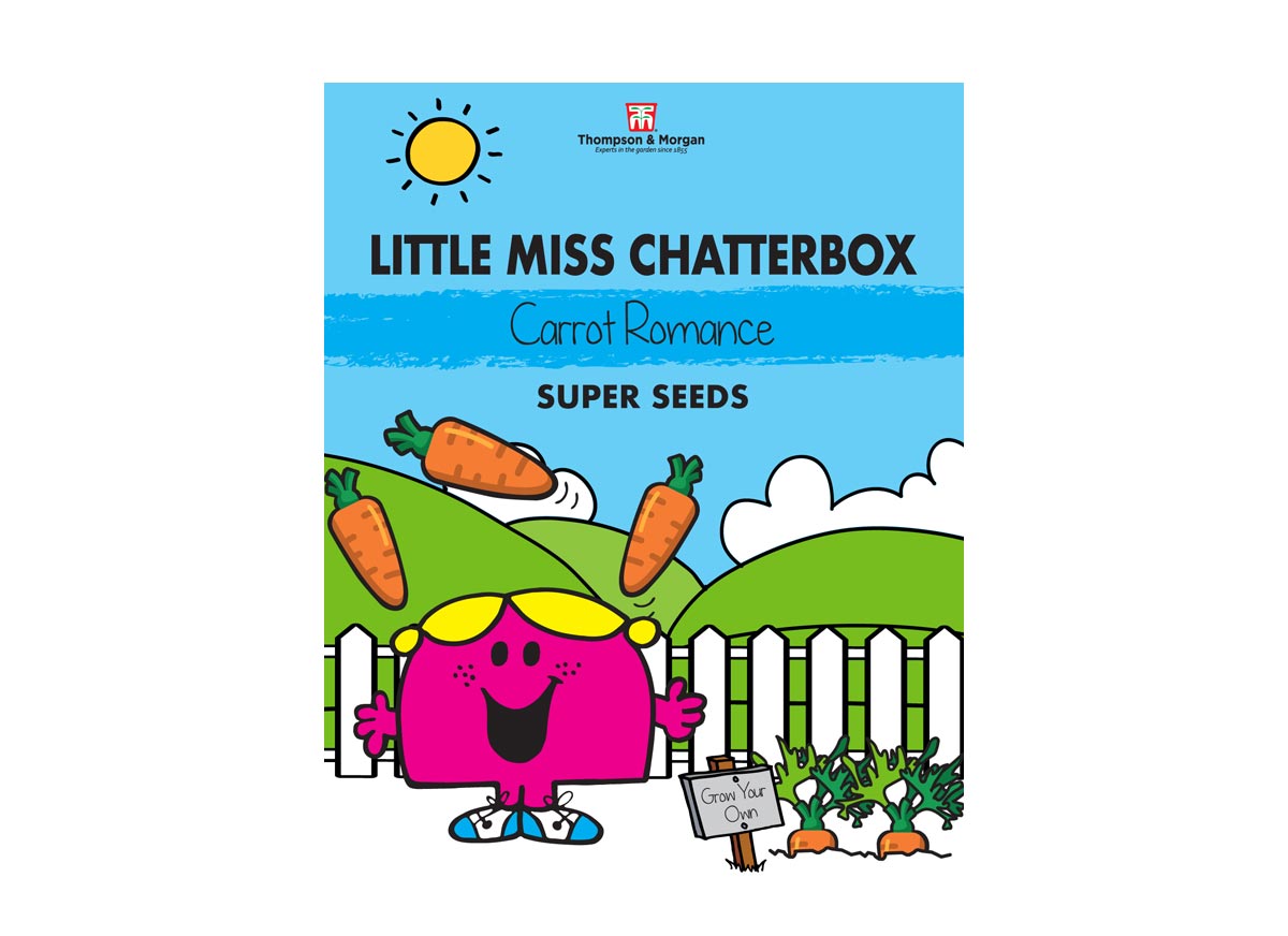 Little Miss Chatterbox carrot romance seeds Eden Project Shop