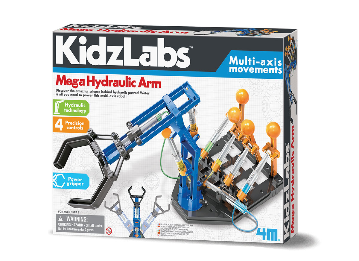 Mega hydraulic arm science kit Eden Project Shop