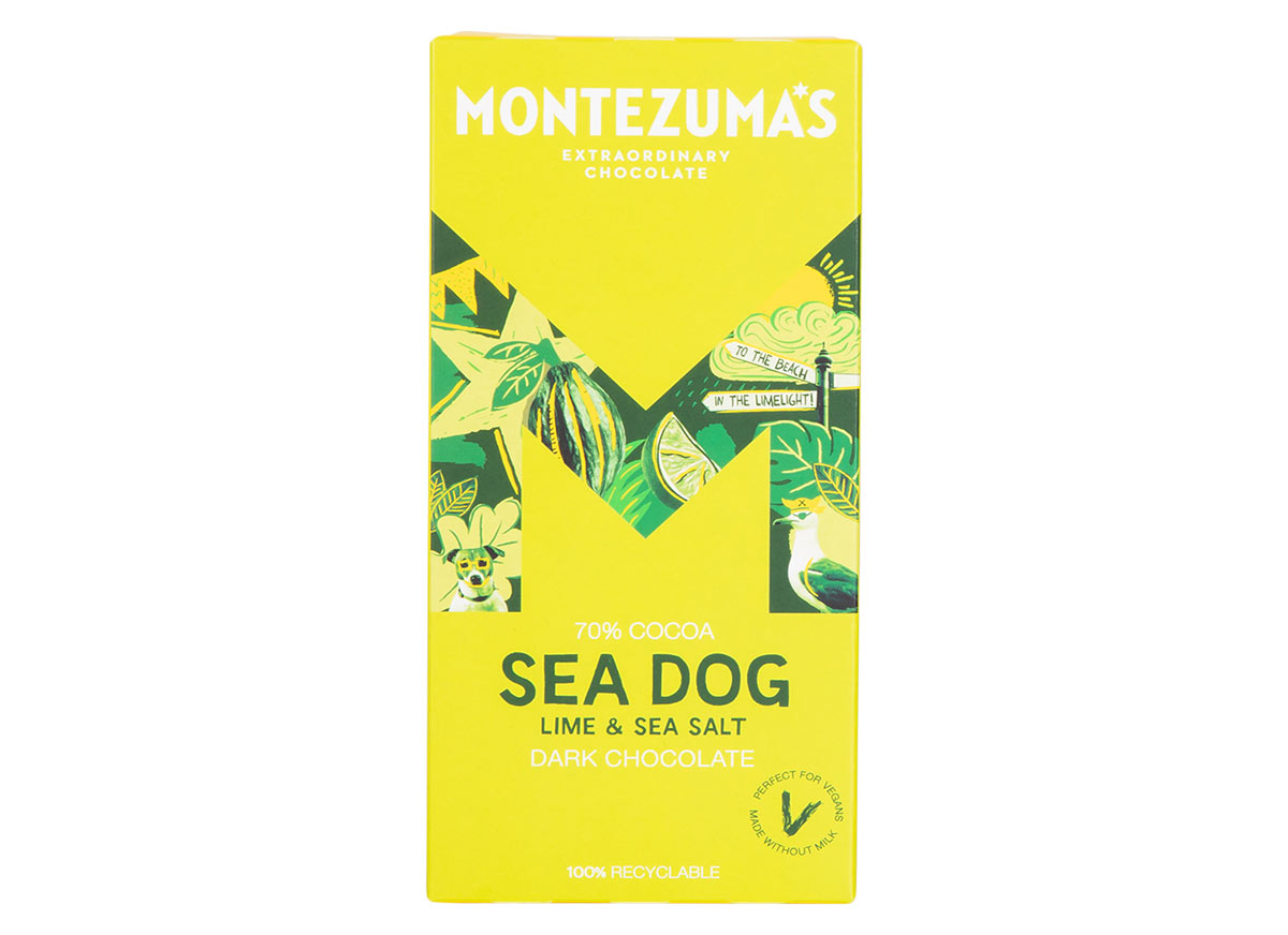 Montezuma's sea dog dark chocolate 90g