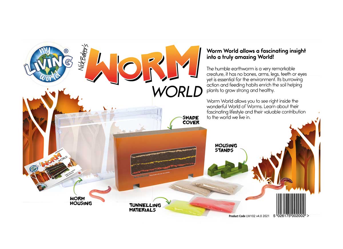 My Living World Nick Baker's Educational DIY Worm World 