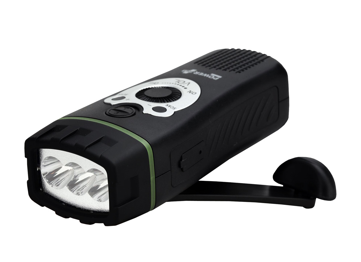 POWERplus wolf dynamo LED flashlight & radio Eden Project Shop