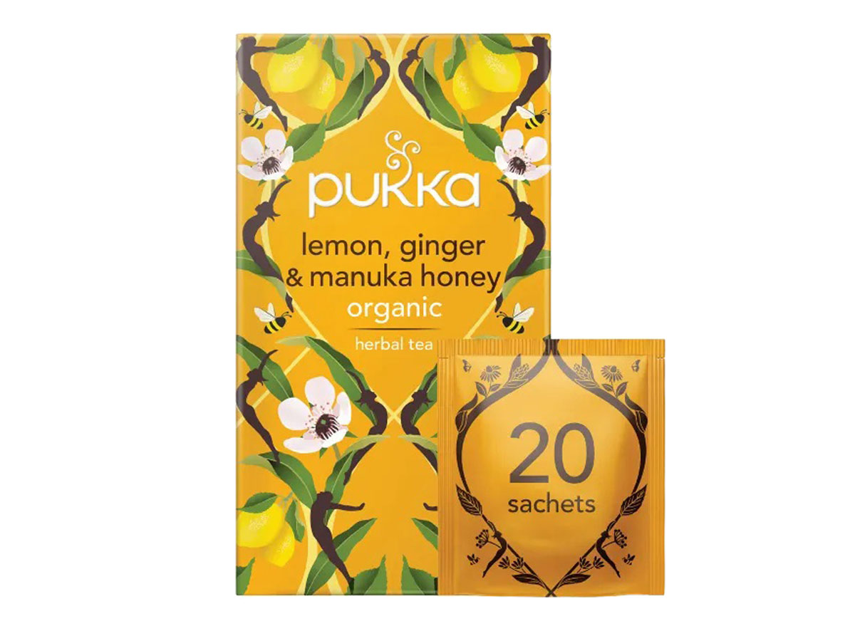 Pukka lemon, ginger & manuka honey 20 tea bags