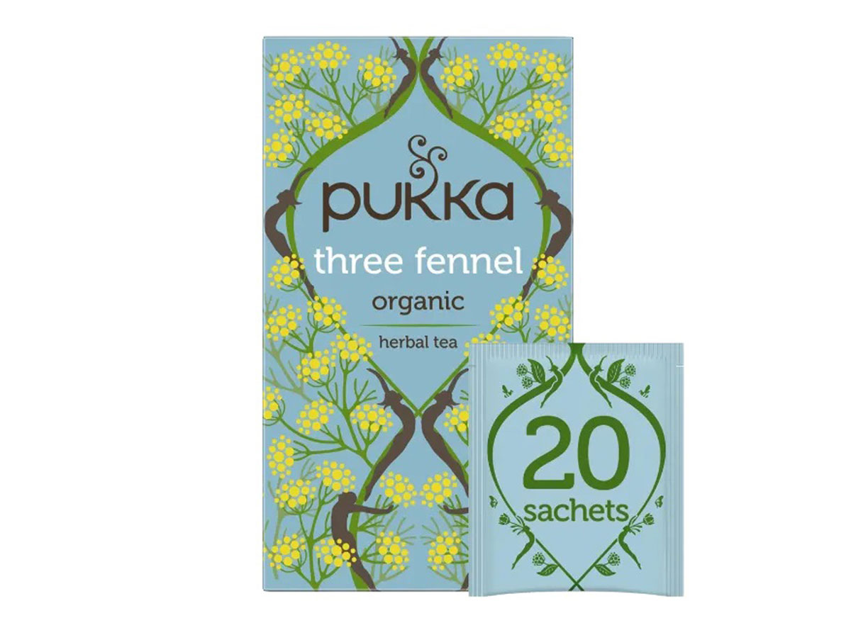 Pukka three fennel 20 tea bags
