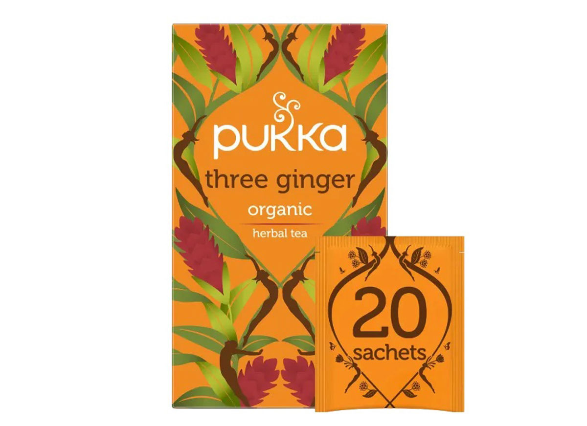 Pukka three ginger 20 tea bags