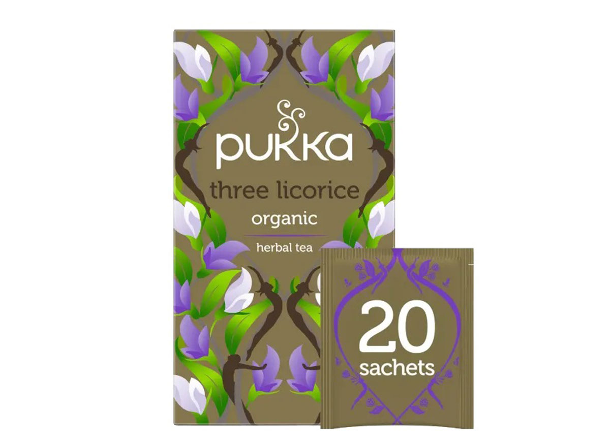 Pukka three licorice 20 tea bags