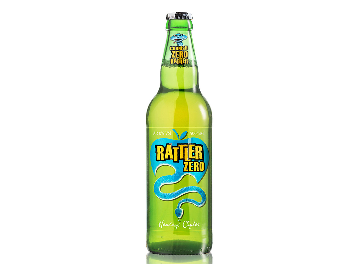 Healeys rattler zero cider 500ml Eden Project Shop
