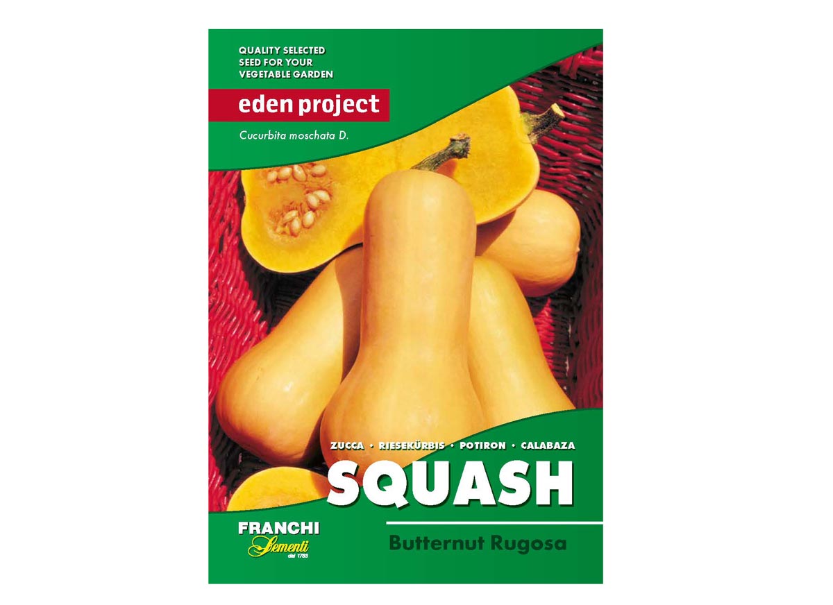 Eden Project butternut squash rugosa seeds