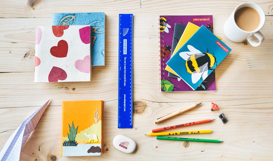 Books and stationery Eden Project Shop