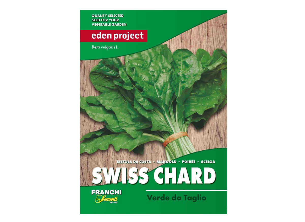 Eden Project swiss chard verde da taglio seeds
