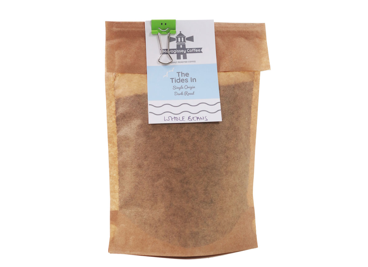 Mevagissey Coffee tides in blend coffee 115g (Whole bean)