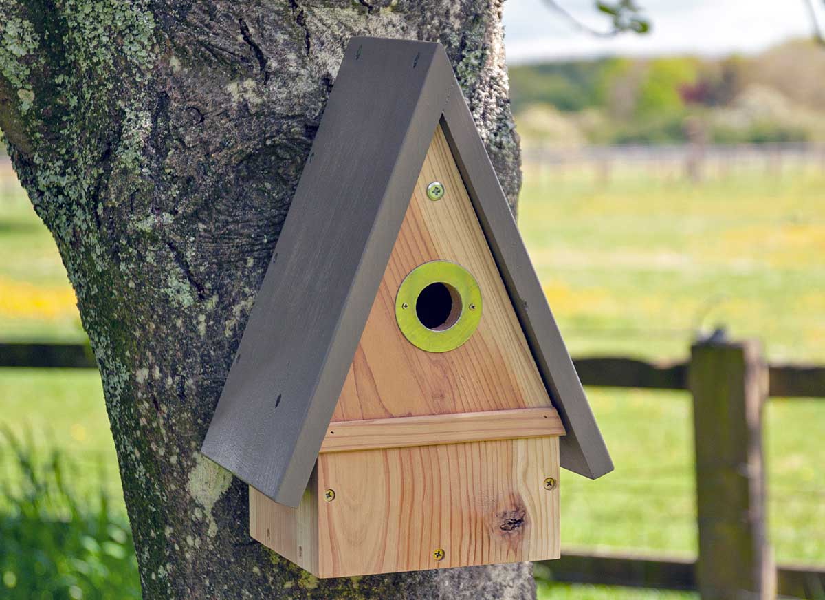 Timeless multi species bird house