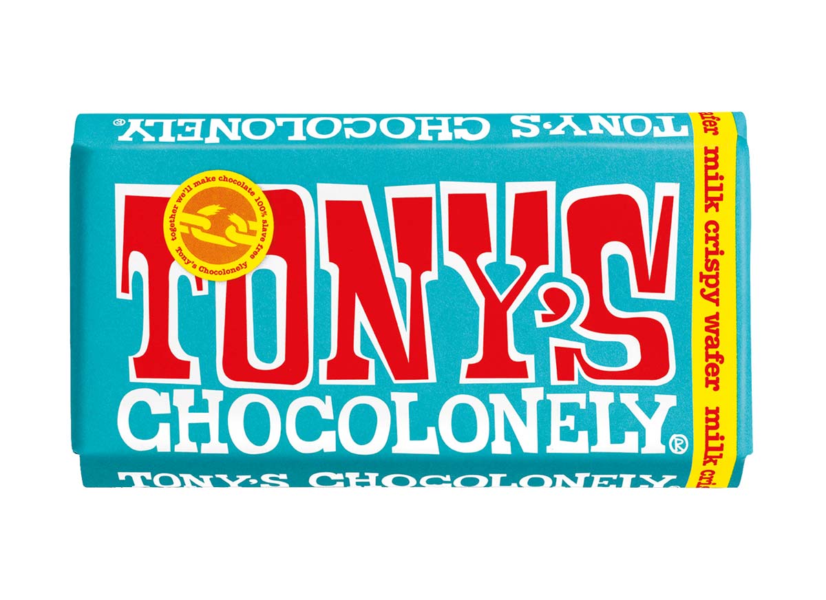 Tony's Chocolonely milk crispy wafer 180g