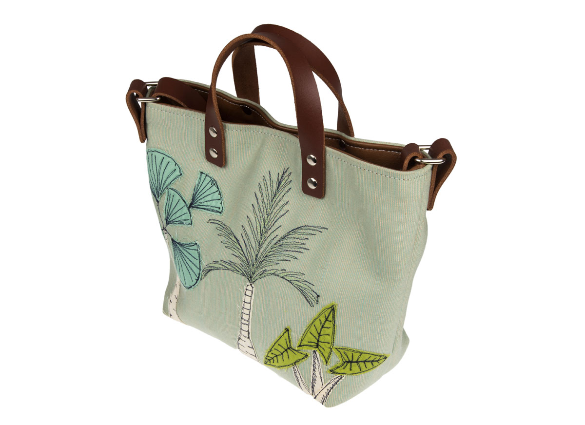 small eden canvas tote