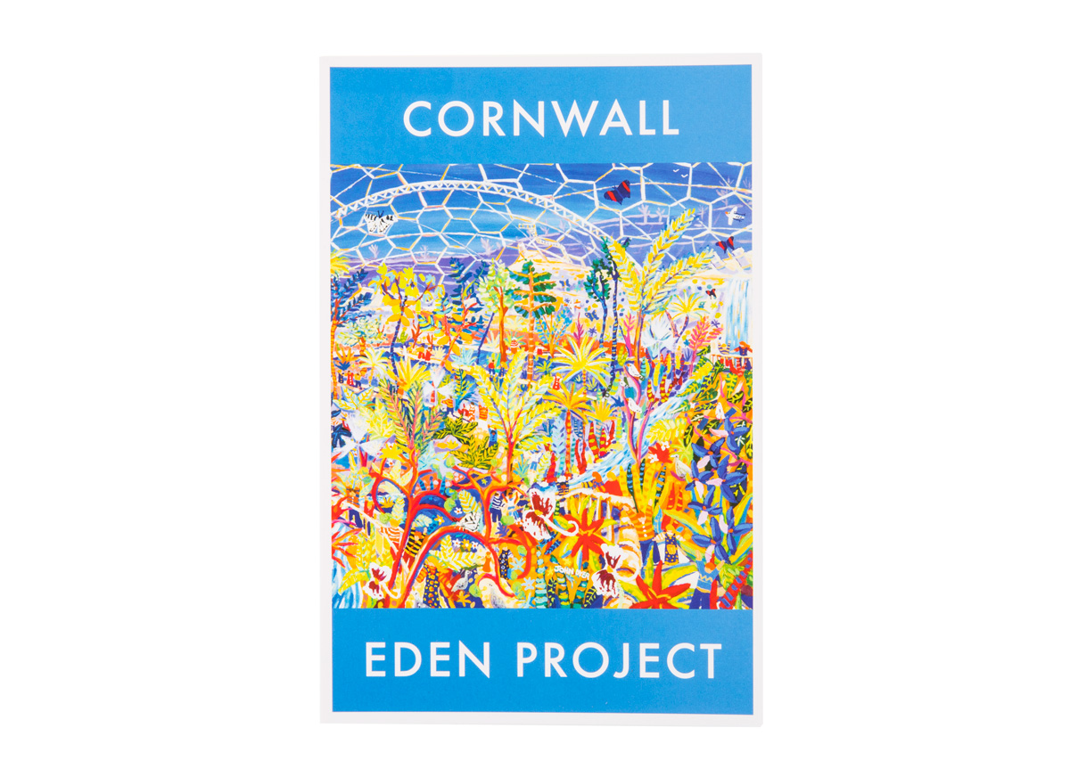 Eden Project garden of eden postcard Eden Project Shop