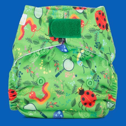 Reusable cloth nappy