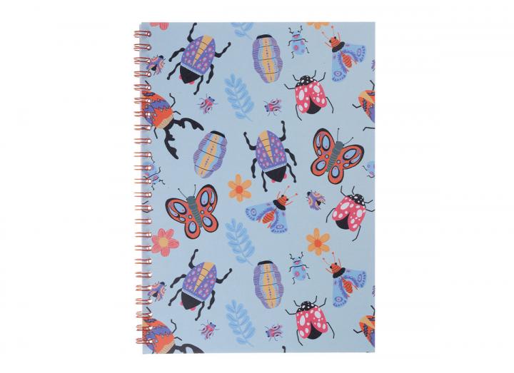 A5 notebook insects