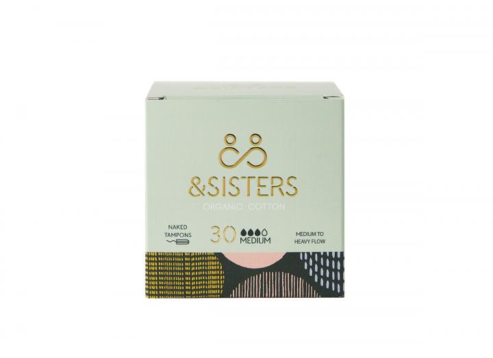 Plastic free tampons naked medium