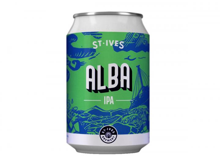 Alba IPA from St Ives Brewery in Cornwall