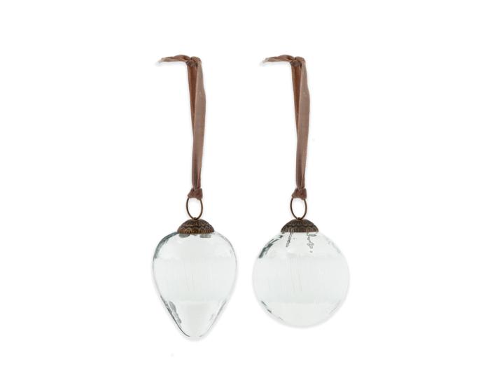 Anara Etched Bauble from Nkuku