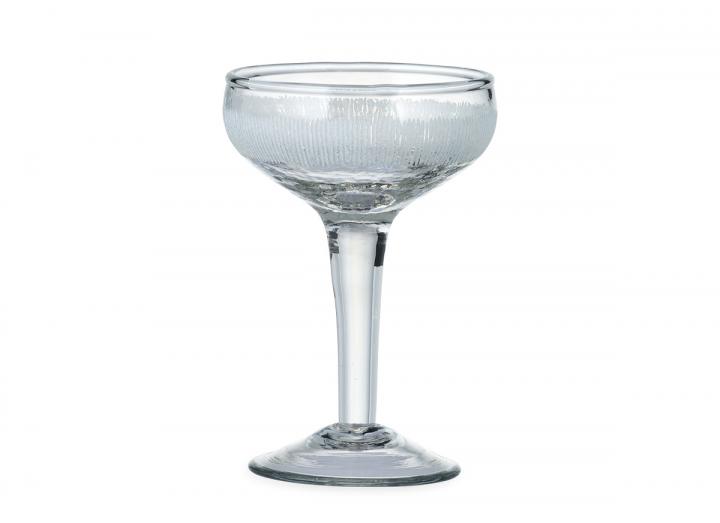 Anara etched cocktail glass from Nkuku