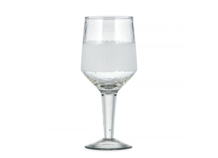Anara etched wine glass from Nkuku