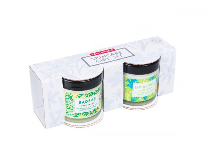 Lemongrass and Baobab hand cream gift set