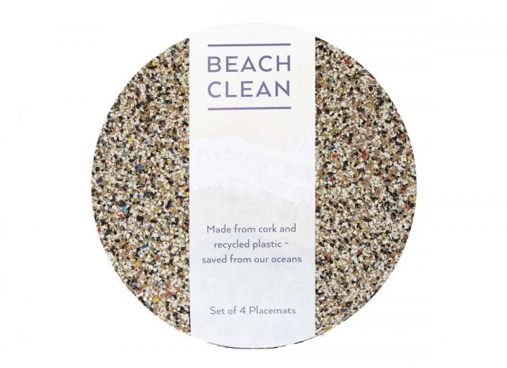 Beach clean placemats from Liga
