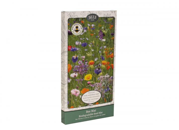 Bee mat biodegradable seed carpet