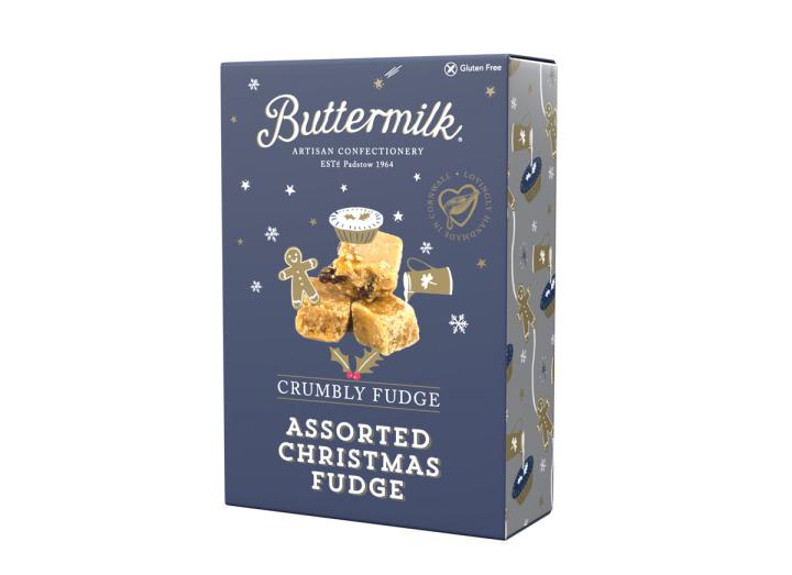 Buttermilk assorted Christmas fudge 150g