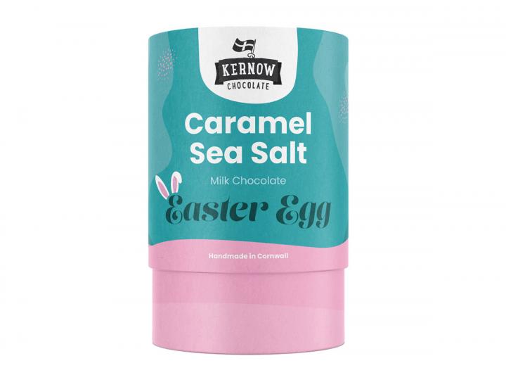 Kernow Chocolate caramel sea salt milk chocolate Easter egg 180g
