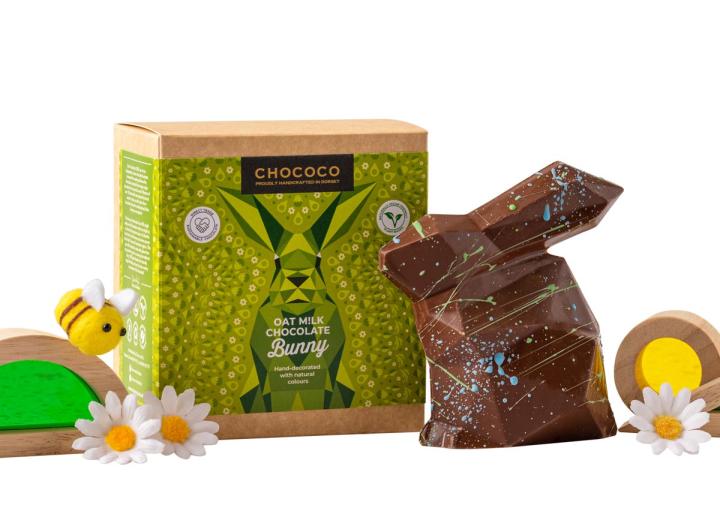 Chococo oat milk chocolate bunny 115g