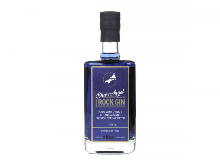Blue Cornish Rock gin