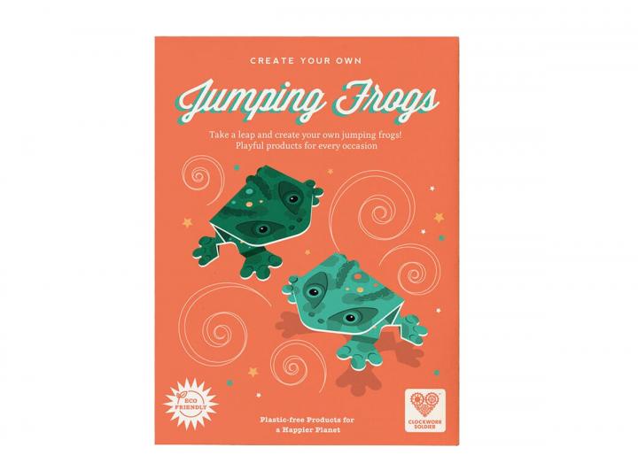 Create your own jumping frogs
