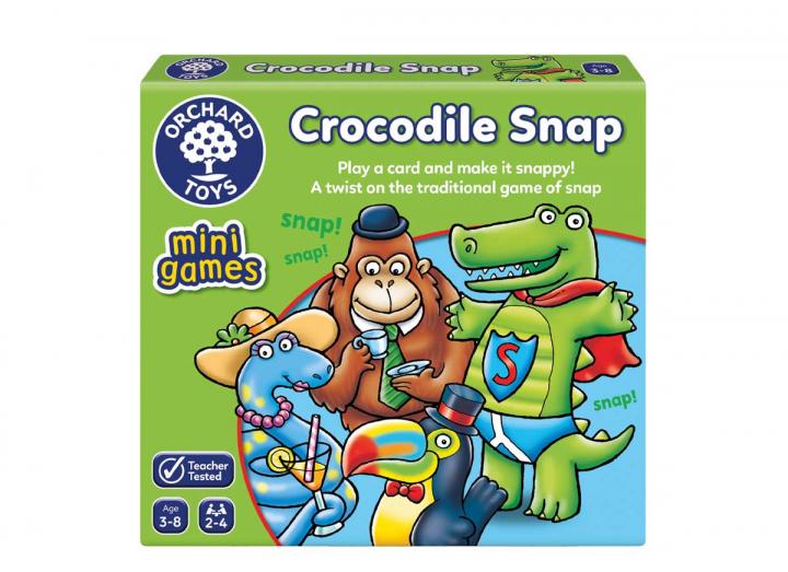 Crocodile Snap mini game from Orchard Toys