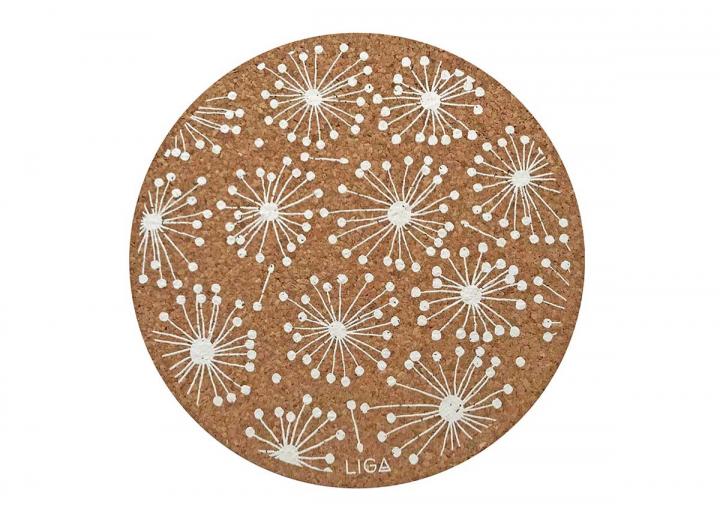 Cork dandelion placemats & coasters