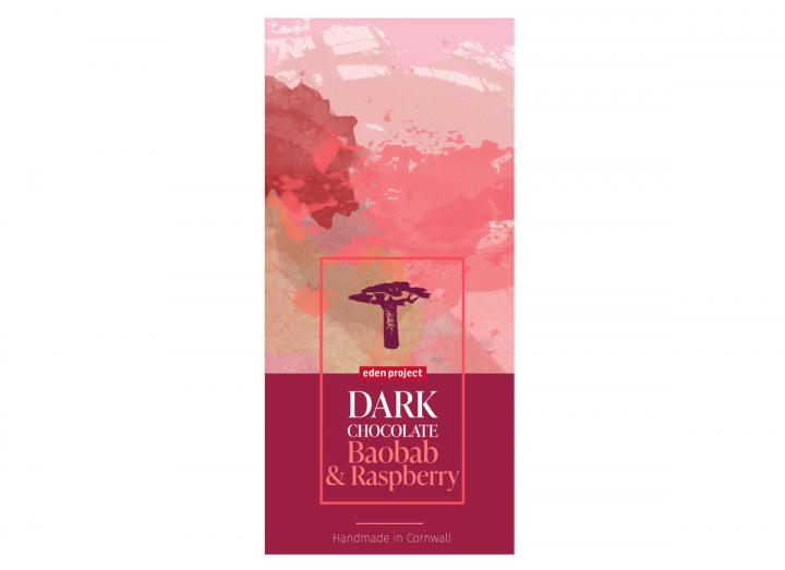 Dark chocolate with baobab & raspberry