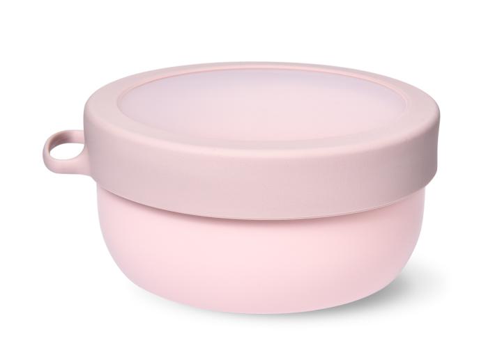 Hip with Purpose set of 3 nesting bowls in dusty pink
